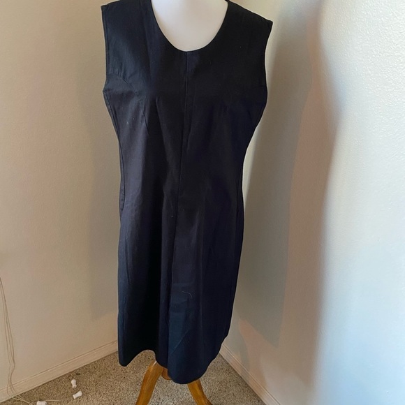 Hache Black Sheath Dress - Picture 1 of 9